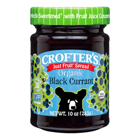 Black Currant Just Fruit Spread, 10 oz