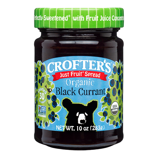 Black Currant Just Fruit Spread, 10 oz - 067275000340