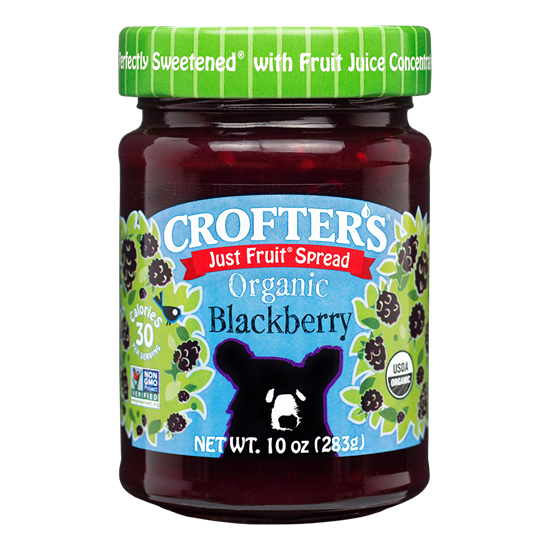 Blackberry Just Fruit Spread, 10 oz - 067275000333