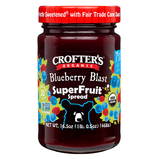 Blueberry Blast Premium Fruit Spread, 16.5 oz - 067275006571