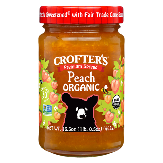 Peach Premium Fruit Spread, 16.5 oz - 067275006601