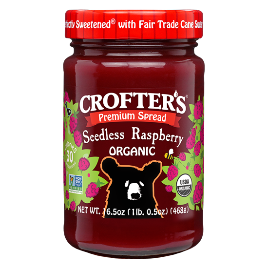 Seedless Raspberry Premium Fruit Spread, 16.5 oz - 067275006502