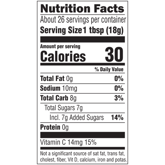 Seedless Raspberry Premium Fruit Spread, 16.5 oz - 067275006502