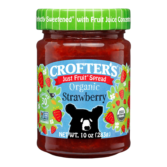 Strawberry Just Fruit Spread, 10 oz - 067275000319