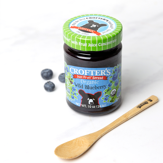 Wild Blueberry Just Fruit Spread, 10 oz - 067275000357