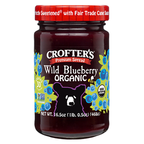 Wild Blueberry Premium Fruit Spread, 16.5oz 